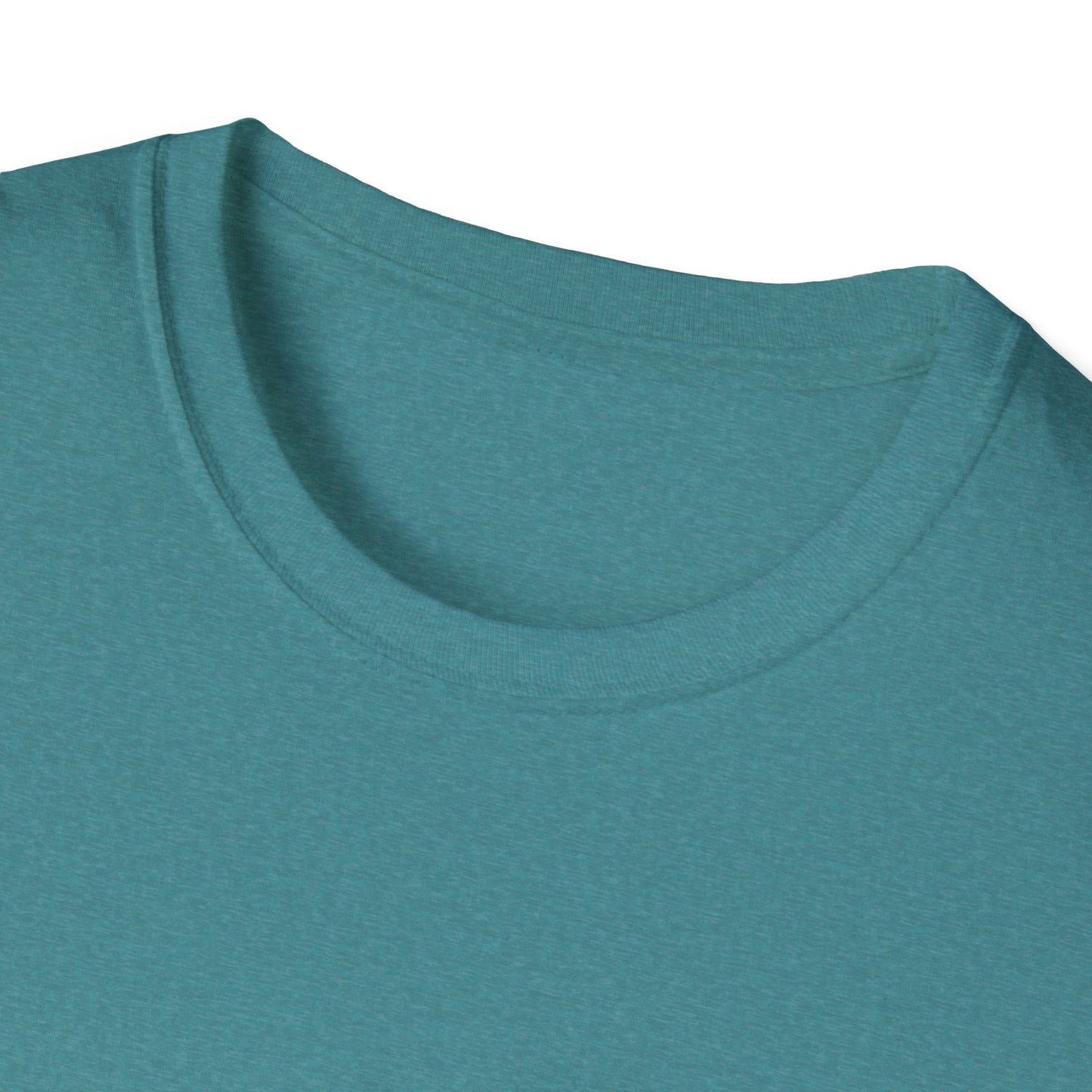 Inspirational Unisex Softstyle T-Shirt - 'Jesus' Design - Faith-Based Apparel