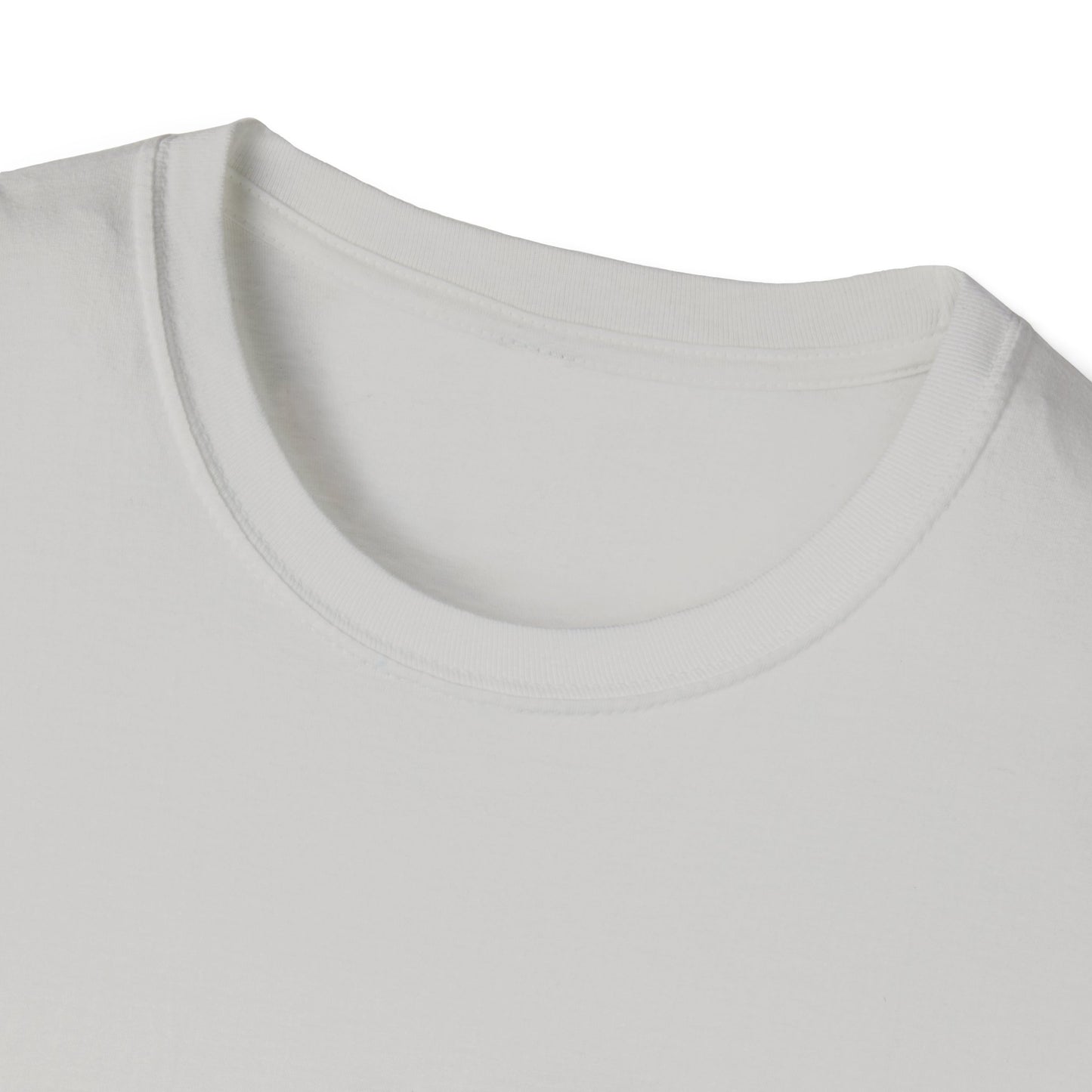 Inspirational Unisex Softstyle T-Shirt - 'Jesus' Design - Faith-Based Apparel