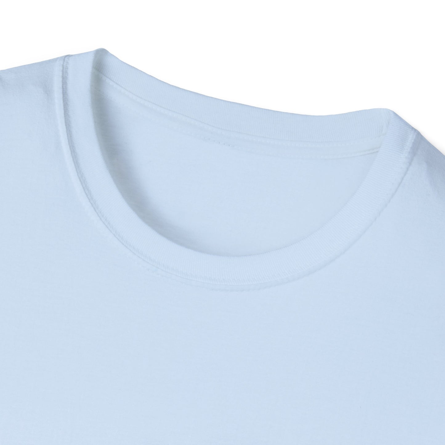 Inspirational Unisex Softstyle T-Shirt - 'Jesus' Design - Faith-Based Apparel