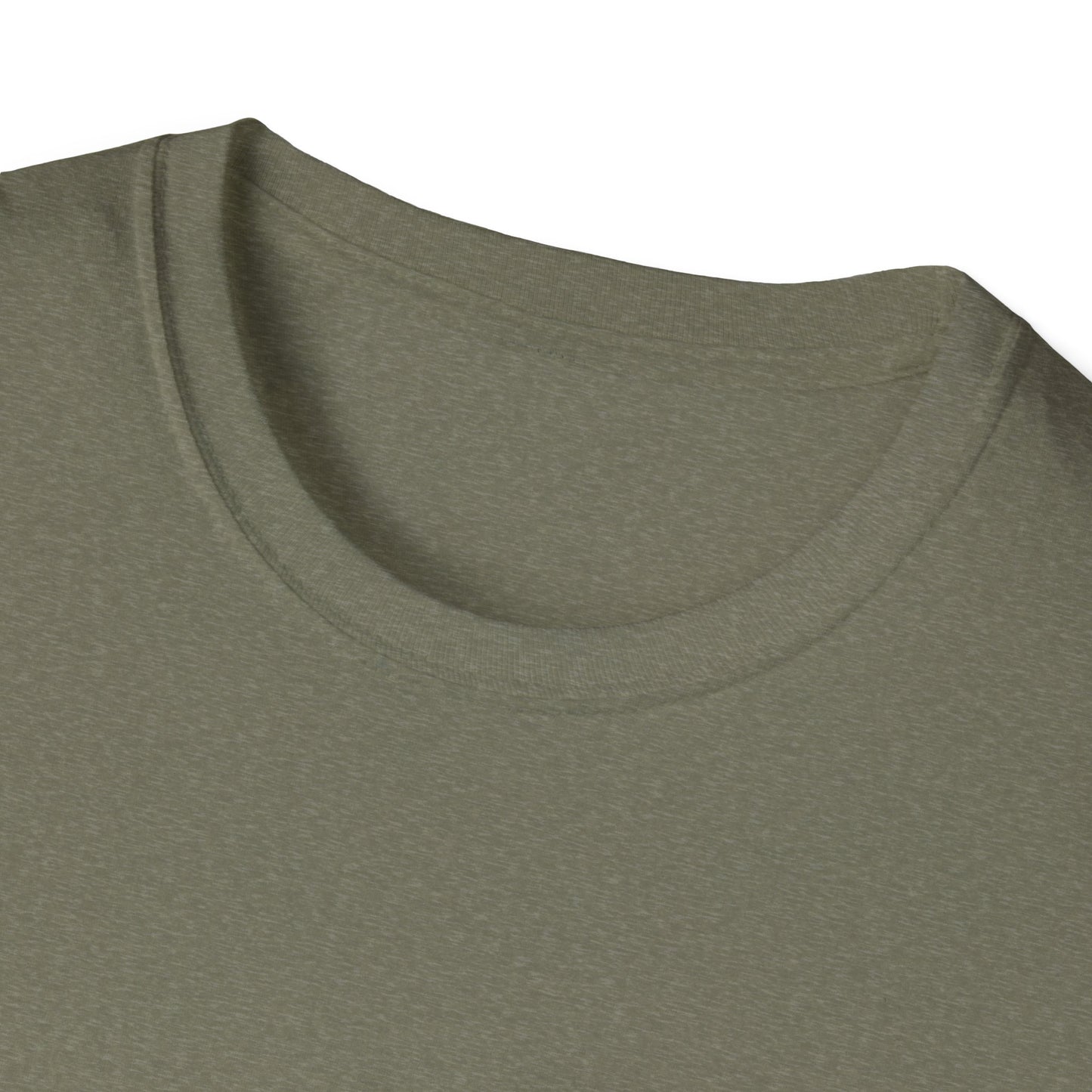 Inspirational Unisex Softstyle T-Shirt - 'Jesus' Design - Faith-Based Apparel