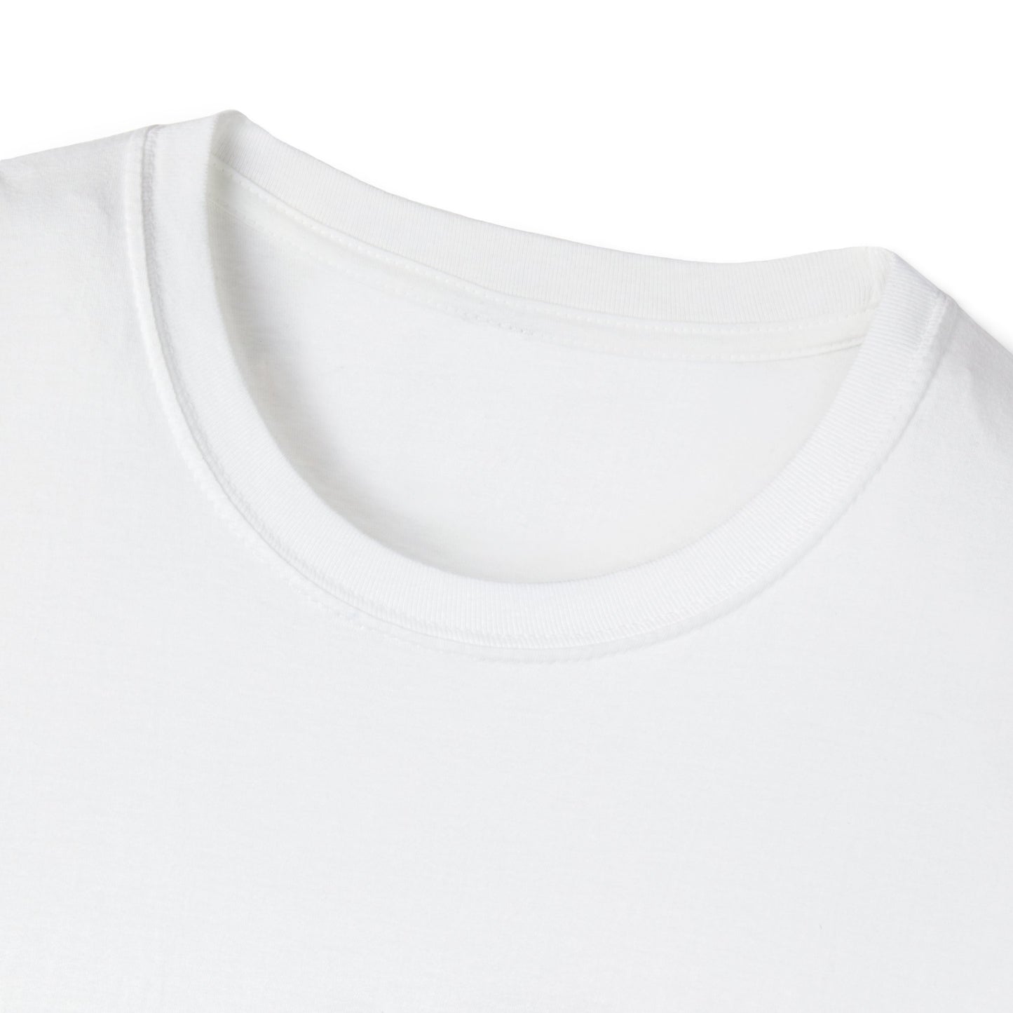 Inspirational Unisex Softstyle T-Shirt - 'Jesus' Design - Faith-Based Apparel